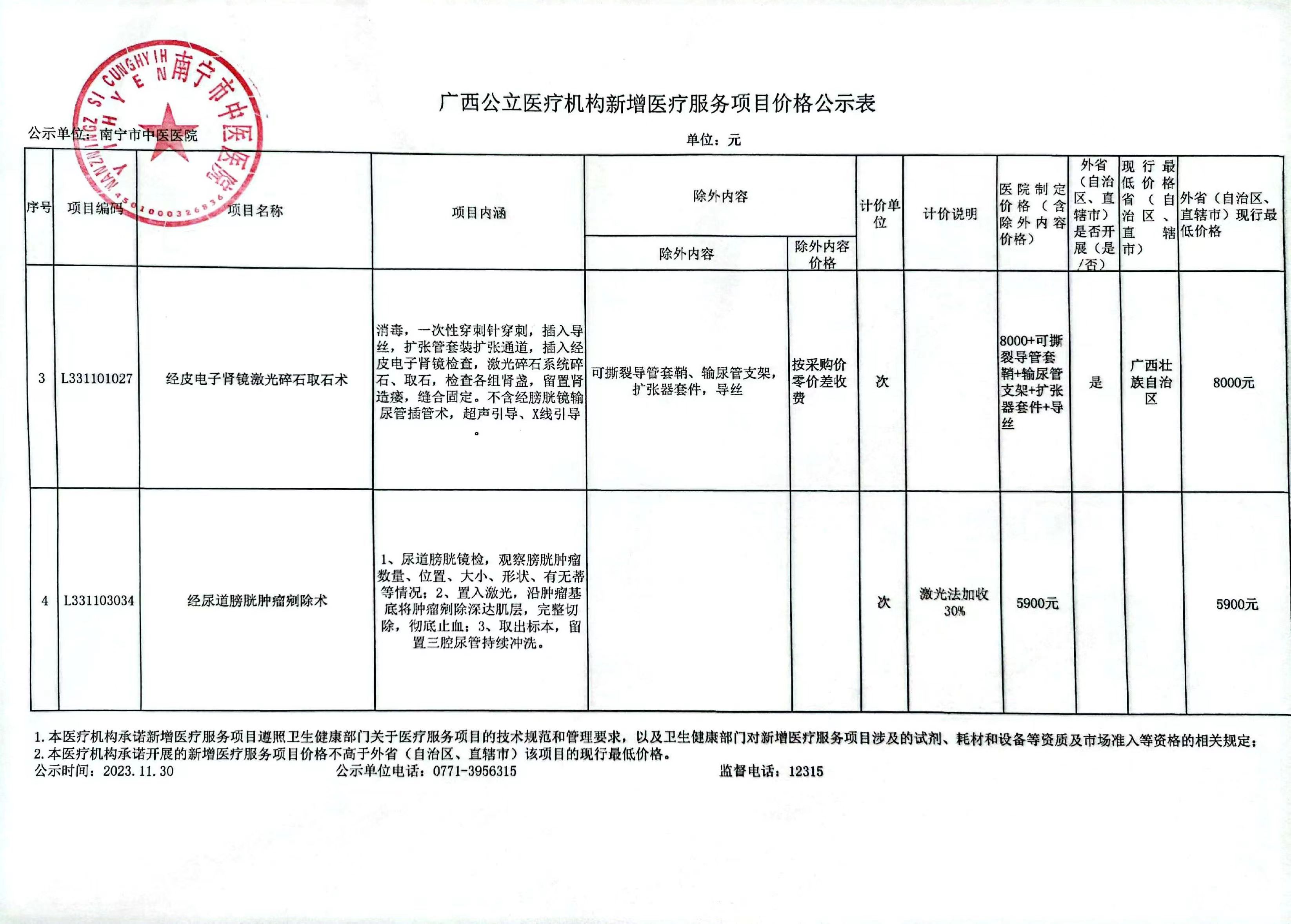 广西公立医疗机构新增医疗服务项目价格公示表1.jpg